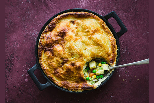Creamy Country Tofu and Vegetable Pie