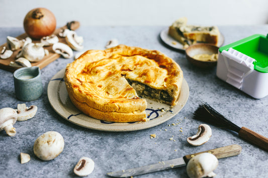 Tofu and Mushroom Pie