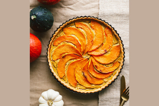 Thanksgiving Pumpkin Quiche