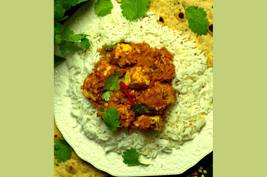 Tofu and Red Lentil Masala
