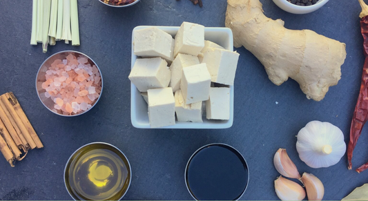 Marinating Tofu